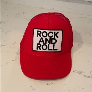 Aviator Nation Red Rock and Roll Hat